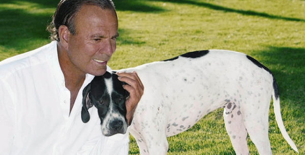 Julio Iglesias, feliz con el Real Madrid antes de actuar en el Luna Park